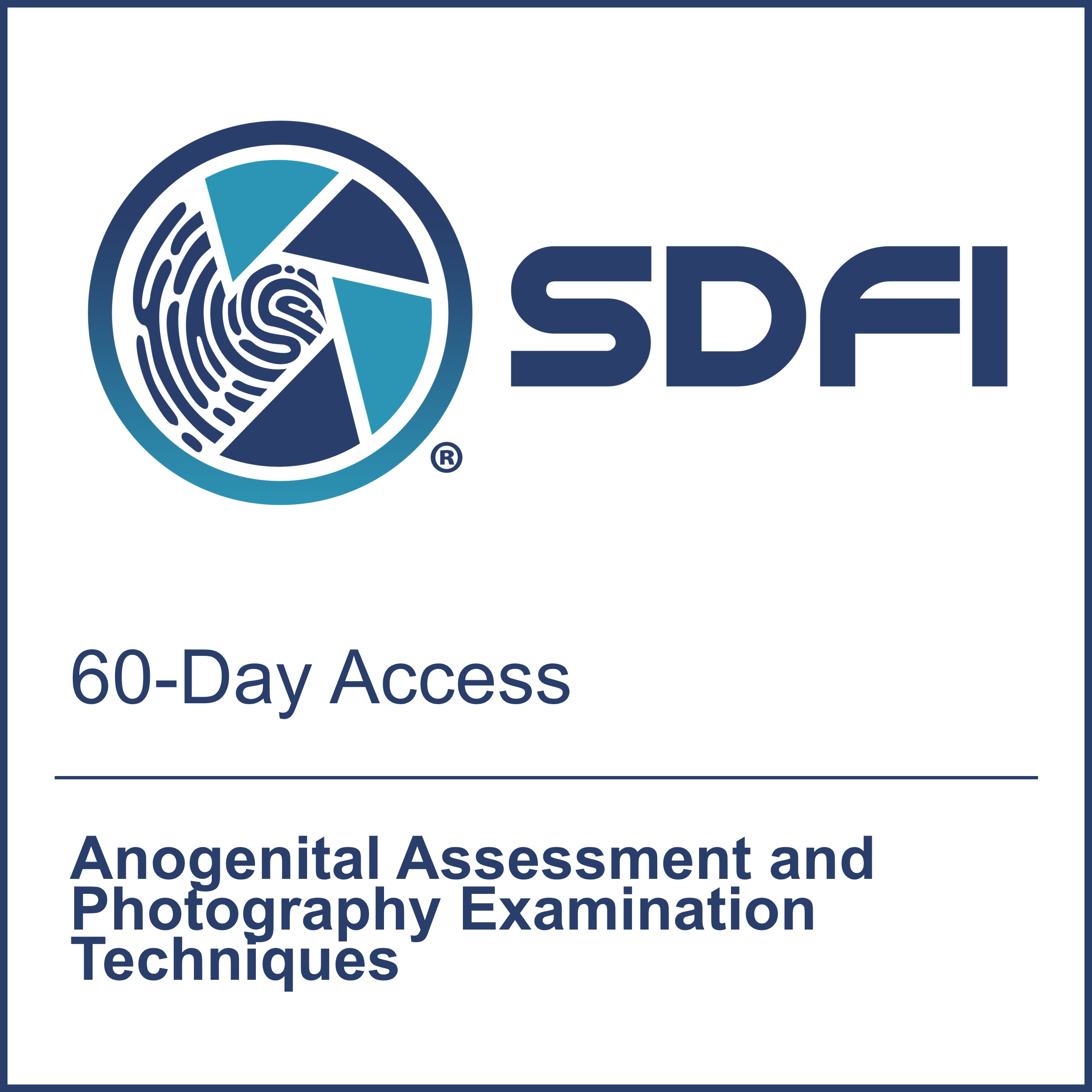 Anogenital Assessment and Photography Examination Techniques - 60 Day Access